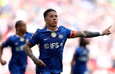Chelsea 1-0 Leeds: Enzo Fernandez header sends Blues into FA Cup final