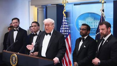 'When you read his manifesto, he hates Christians': Trump calls White House gunman 'sick guy'