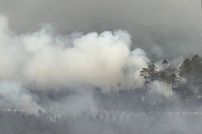 Georgia wildfire doubles in size as blaze remains largely uncontained, officials warn