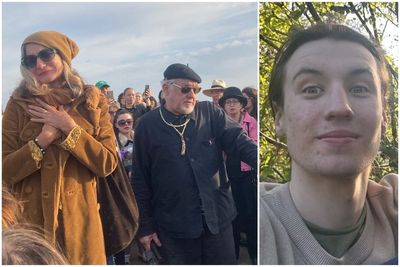 Watch: Madness star Suggs sings at vigil for student stabbed to death on Primrose Hill