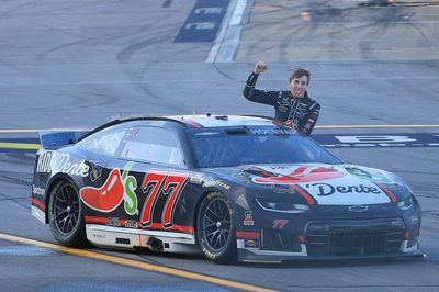 Carson Hocevar earns first NASCAR Cup win, thrills Talladega fans with daring 'rodeo' burnout