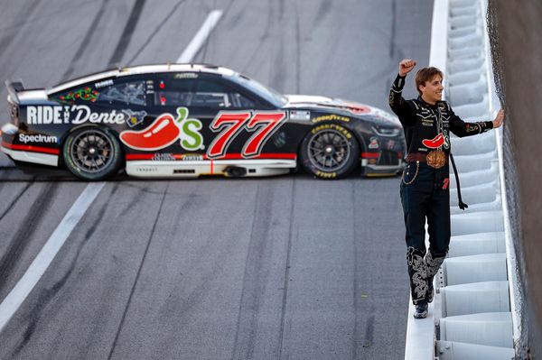 Carson Hocevar earns first NASCAR Cup win at Talladega, thrills fans with daring 'rodeo' burnout