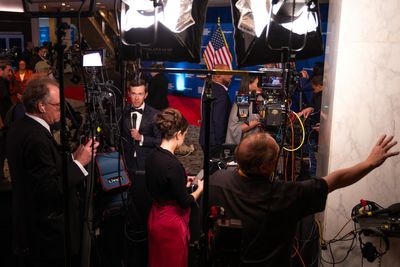 The night a big story came directly to Washington's journalists — hundreds of them