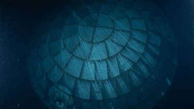 Photo of Artemis II heat shield looks like an ethereal underwater world, but it's provided NASA with vital data