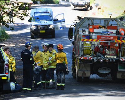 Father and four children escaped blaze that killed two others at home in Blue Mountains foothills