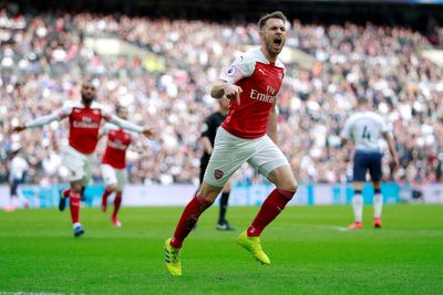 Aaron Ramsey completes London Marathon for cancer charity in impressive time