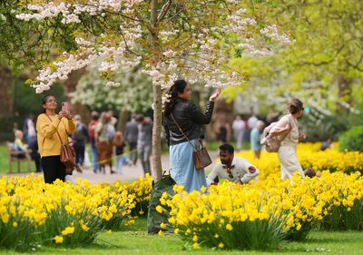 London weather: Temperatures tipped to hit 22C with days of warm sunshine ahead for the capital