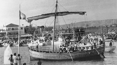 Historic ship 'Kyrenia II' sets sail once again in Cypriot waters