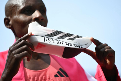 I tried the record-breaking super shoe Sabastian Sawe wore for the London Marathon – and it’s ridiculous