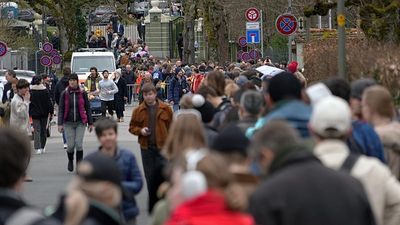 Swiss voters raise hands in centuries-old open-air election