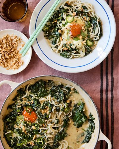 Rukmini Iyer’s quick and easy recipe for green chilli eggs with coriander and coconut