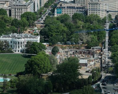 DoJ pressures group to drop lawsuit against Trump’s ballroom after gala shooting