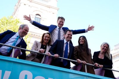 Reform UK’s ‘national fuel tax protest’ in Whitehall stalls as barely anyone turns up