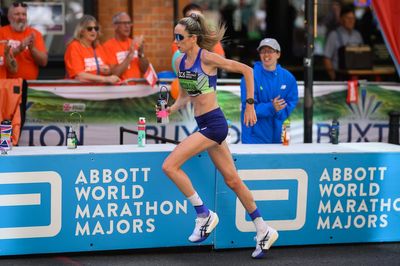 London Marathon star gives update after her 'foot explodes' during race