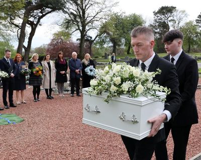 Remains of baby boy found wrapped in 1910 newspaper laid to rest in UK