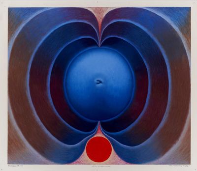 ‘I was super horny when I made my early work’: Loie Hollowell’s abstract paintings of breasts and vaginas