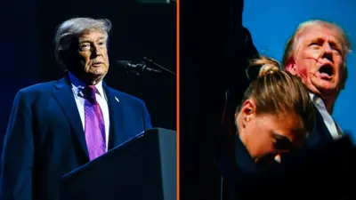 ‘It’s a dangerous profession’: Trump compares himself to Abraham Lincoln, saying he is a target of assassinations because he ‘does the most’