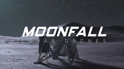 NASA wants to use a fleet of MoonFall drones to scout the lunar south pole: 'We believe we can do it'