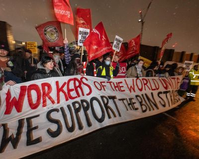 Birmingham council leader says end of city’s bin strike ‘within sight’