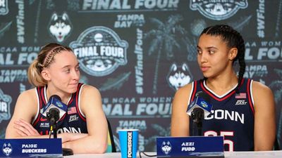 Paige Bueckers Addresses Her ‘Personal Relationship’ With Azzi Fudd at Wings’ Media Day
