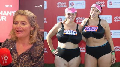'We have forgotten what real bodies look like' - Bryony Gordon celebrates running the London Marathon in her underwear for the third time