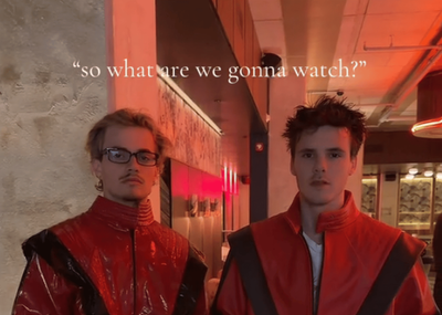 Cruz Beckham dresses up as Michael Jackson to watch biopic despite major backlash to project