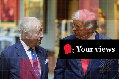 Voices: ‘No-win situation’: Readers split on King’s high-stakes Trump visit