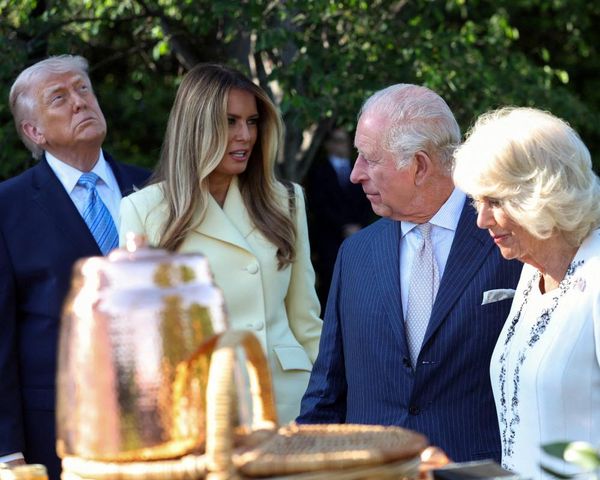 King to meet Trump off-camera amid clash fears before Charles’ Congress speech – US politics live