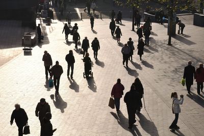 UK population projected to grow at slower rate before falling in mid-2050s