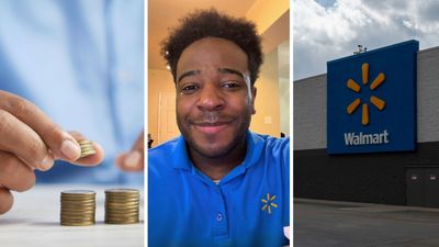 Blind Walmart worker happily shares his 38-cent raise, paycheck. Then viewers raise $89,000+ for him