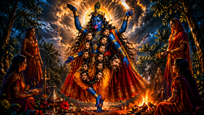 Why Krishna and Kali Share the Same Energy