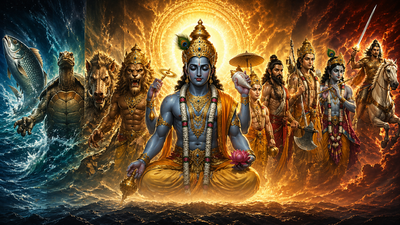 The Real Meaning Behind Vishnu’s Avatars That Most People Miss