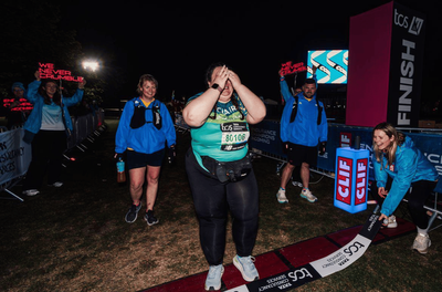 Final London Marathon finishers given heroes' welcome at alternate finish line
