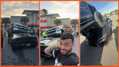 ‘She never saw me’: Orlando man cherishs Lamborghini, then woman in monster truck drives through him