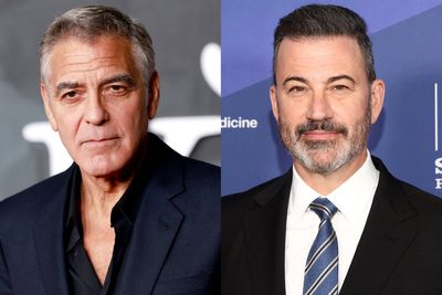 George Clooney wades into Jimmy Kimmel’s Melania Trump joke controversy