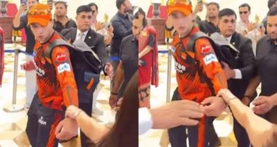 Viral IPL Moment: Fan Grabs Abhishek Sharma’s Hand, Sparks Nationwide Debate