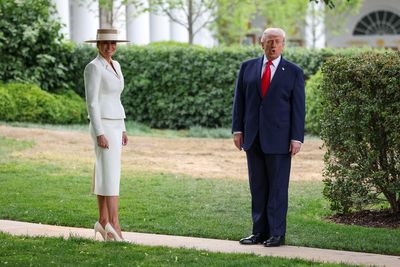 Trump makes joke about age gap between him and Melania days after Jimmy Kimmel controversy