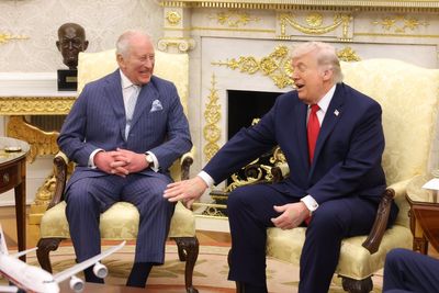White House celebrates ‘two kings’ with photo of Trump and Charles