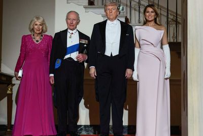 Treats from Melania Trump’s White House beehive featured in state dinner menu for King Charles and Queen Camilla