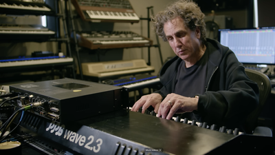 "Some friends of mine said 'you should definitely have one of these in your arsenal'": Mike Dean shows off his "crazy rare" wavetable synth that everyone wanted in the '80s
