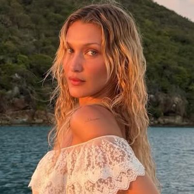 Bella Hadid's Nearly-Naked Slip Dress Dives Straight Into Summer 2026's Mermaid Trend
