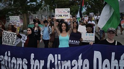 Organisers of high-level climate summit in Colombia say 'we must transition away from fossil fuels'