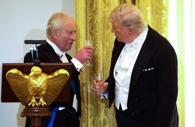 King Charles makes cheeky joke during White House state dinner