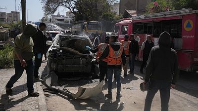 At least five killed in Israeli strikes on Gaza including a nine-year-old boy