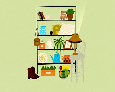 In my apartment block’s ‘Room of Unlimited Magical Recycling Possibilities’ I found not just freebies, but friends