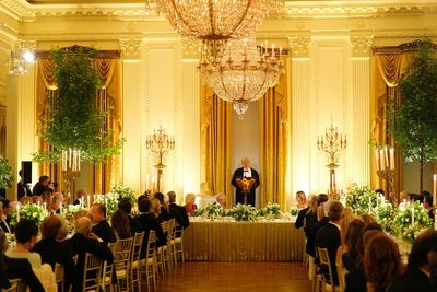 Fox News host and Apple CEO among guests at King’s state dinner