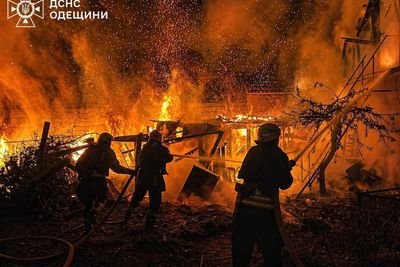 Another Russian oil facility burns after Zelenskyy touts Ukraine’s drone reach