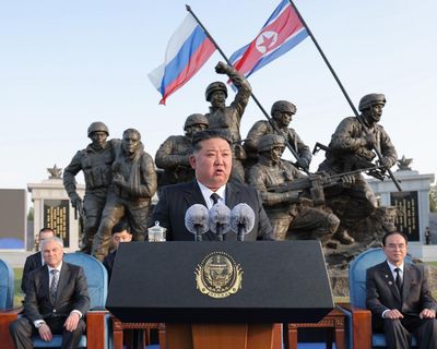 Kim praises North Korean soldiers who blew themselves up to evade Ukraine capture