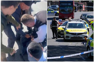 Golders Green stabbings LIVE: Moment 'knifeman' arrested after attack on Jewish people in north London