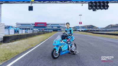 CFMoto Might Be About To Launch a Ludicrous Mini MotoGP Motorcycle, Watch It in Action
